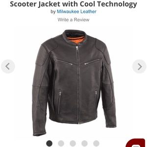 Milwaukee Leather Jacket conceal carry